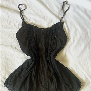black cami top